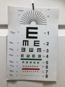 Starkville Eye Clinic Eye Chart