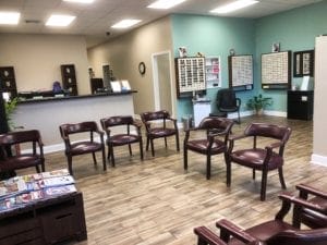 Starkville Eye Clinic Waiting Area